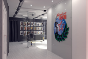 Визуализация интерьера музея