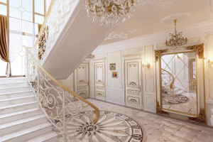 Коттедж в стиле барокко