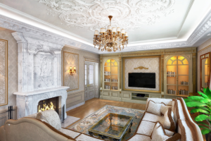 Коттедж в стиле барокко