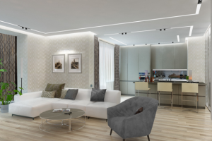 Гостиная-Кухня