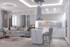 Эскизный проект-визуализация интерьера