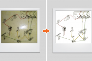 Реставрация наклейки по фото