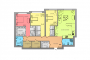 Планировка частной квартиры