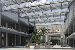 Интерьер Атриума многофункционального комплекса