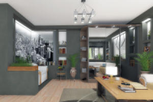 Интерьер гостиной