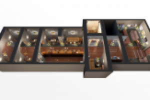 Интерьер бара, г. Саранск