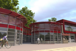 Торговые ряды по Абая в Алма-ате