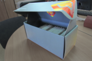 Коробка плотная под образцы