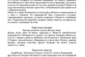 Программа театра