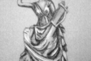 Муза с кифарой