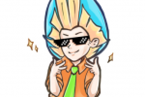 Стикер Незнайка