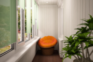 Облицовка балкона