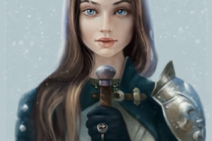 Девушка с мечом