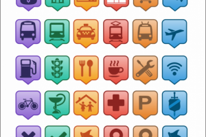 Набор иконок для WEB приложения