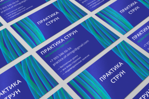 Визитка  "Практика Струн"