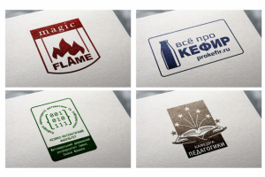 Несколько примеров логотипов