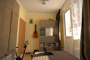 Моя беспорядочная и безвкусная комнатушка