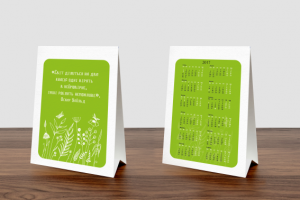 Дизайн настольного календаря