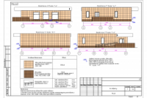 Чертеж фасада