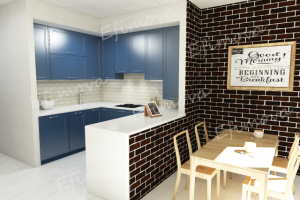 Кухня в Загородном Доме