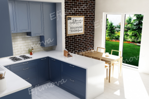 Кухня в Загородном Доме