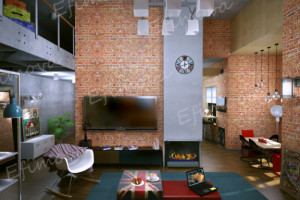 Квартира в стиле Лофт