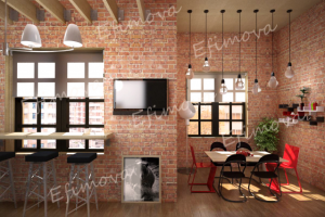 Квартира в стиле Лофт