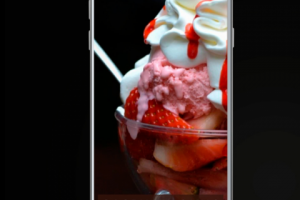 Пример анимированного ресторанного меню