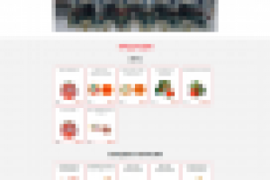 Landing Page - Морепродукты