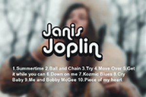 Janis Joplin CD design