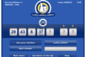 дизайн интерфейса лотереи