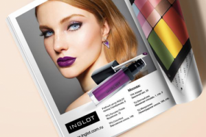 Имиджевый разворот в журнал "OK!"