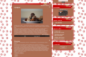 Шаблон и верстка "Страна конфет"