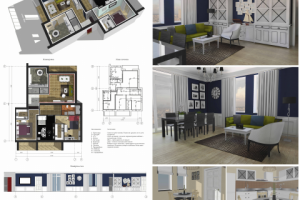 Учебный проект "Интерьер квартиры"