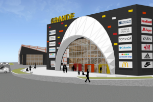 Концепция ТЦ, экстерьер