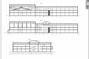 Концепция ТЦ, разрезы
