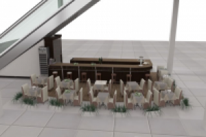 3D-дизайн кафе
