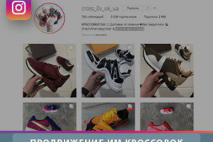 Продвижение Интернет-Магазина Кроссовок