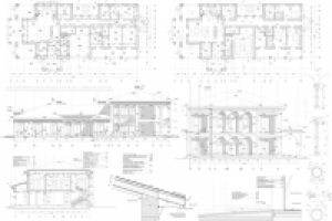 Жилой дом в деревне Жегалово. Рабочие чертежи