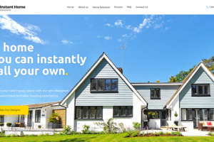 Instant Home Solutions | Корпоративный вебсайт