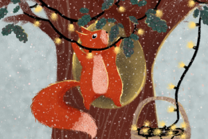 иллюстрации стилизованных животных