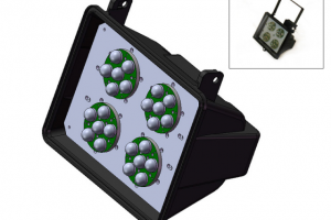 Светодиодный прожектор для архитектурной подсветки.