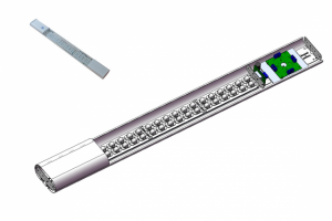 Светильник для подсветки промышленных помещений.