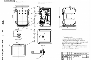 Сборочный чертеж датчика
