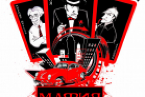 Карты и заставка к игре "Мафия"
