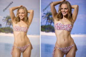 просто ретушь