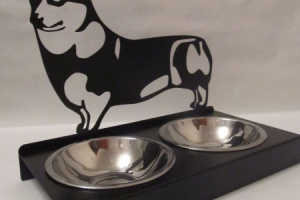 Векторное изображение собаки для лазерной вырезки