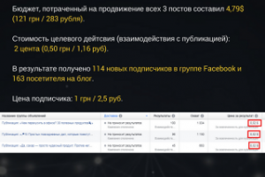 ПРОДВИЖЕНИЕ БЛОГА НА FACEBOOK ДЛЯ ДОСТАВКИ ПРАВИЛЬНОГО ПИТАНИЯ