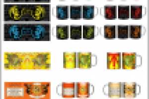 коллекция к году дракона-кружки и фигурки