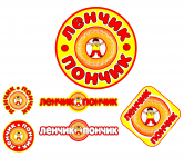 логотипы для франшизы "ленчик-пончик" с вариантами